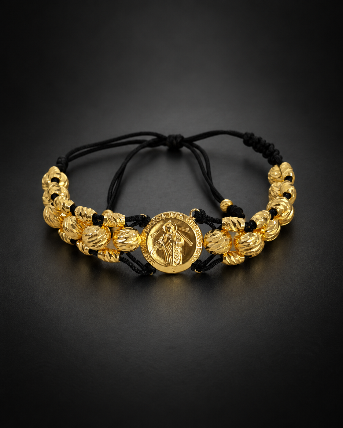 Pulsera hilo negro y San Benito